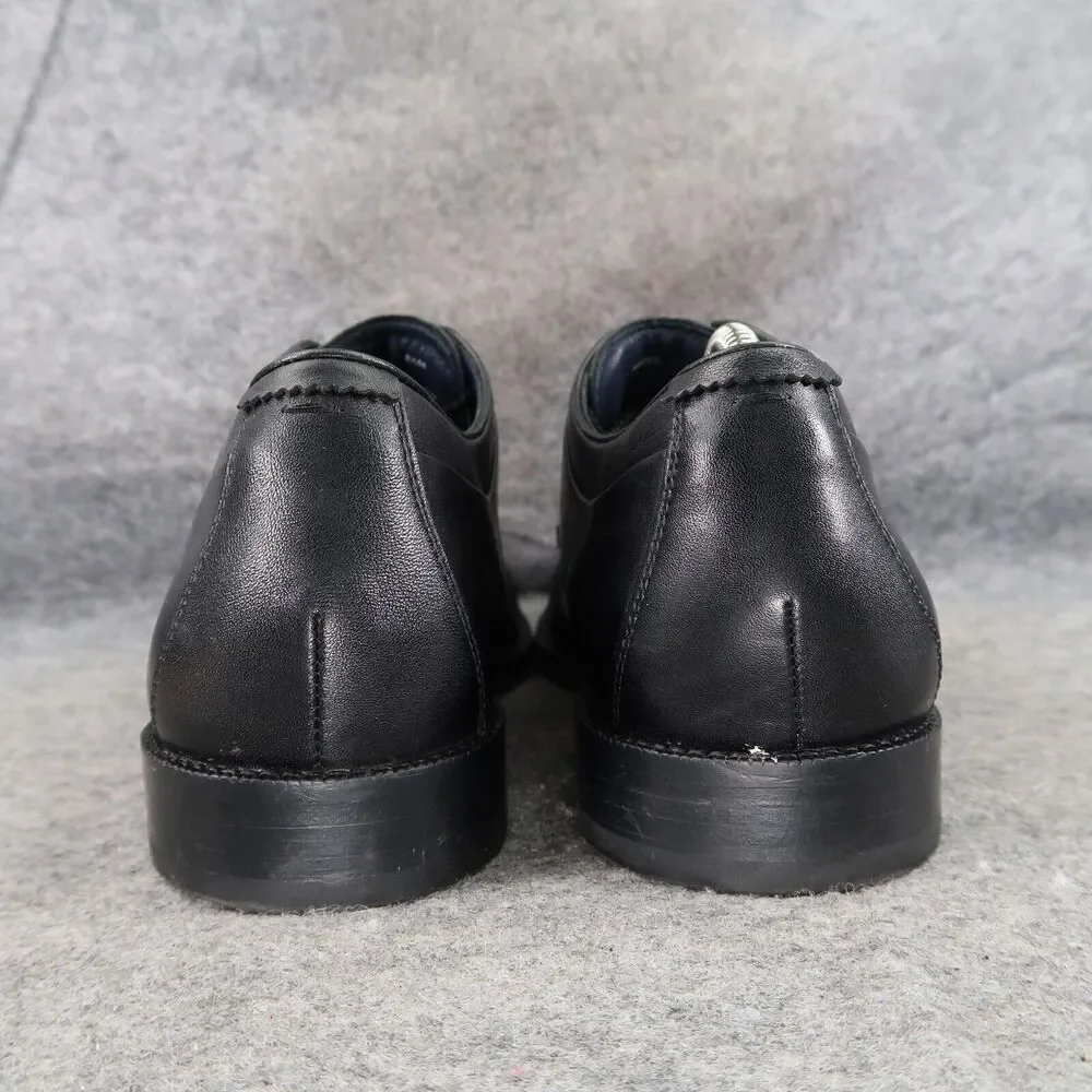Cole Haan Shoes Men 8.5 Oxford Classic Professional Formal Leather Cap Toe Black